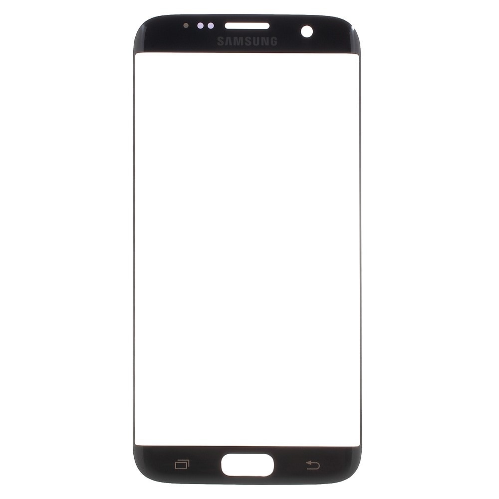 Samsung Galaxy S7 Edge přední krycí sklo displeje tmavě černé G935